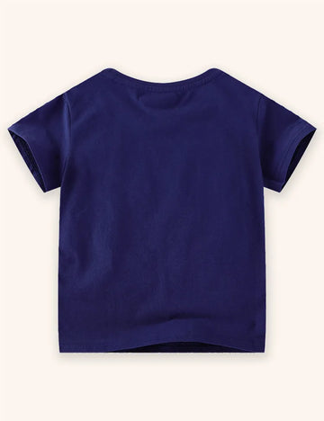 Dogs Applique T-Shirt